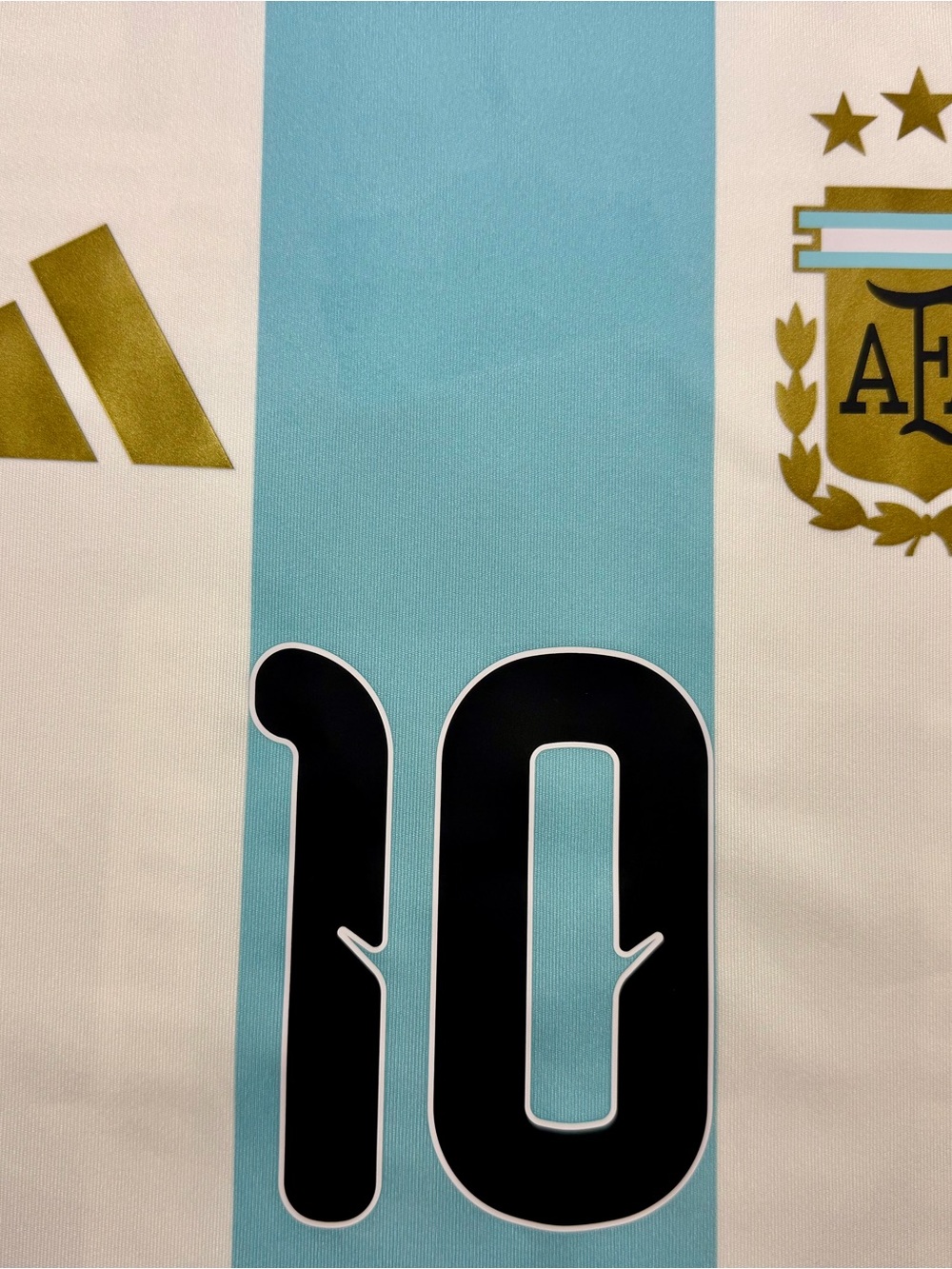 Adidas Argentina Lionel Messi #10 Home Jersey Men’s XL NWT Slim Fit - Picture 4 of 10